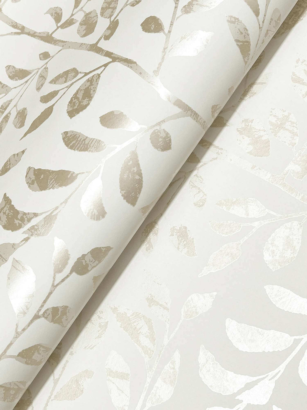 Drew & Jonathan Home Sagecrest Wallpaper Sample - Platinum