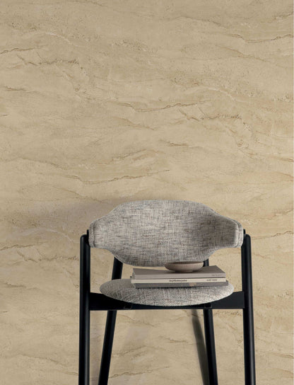 Chesapeake Kitchen & Bath Morgana Wallpaper Sample - Light Brown