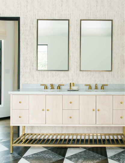 Chesapeake Kitchen & Bath Ramona Wallpaper Sample - White