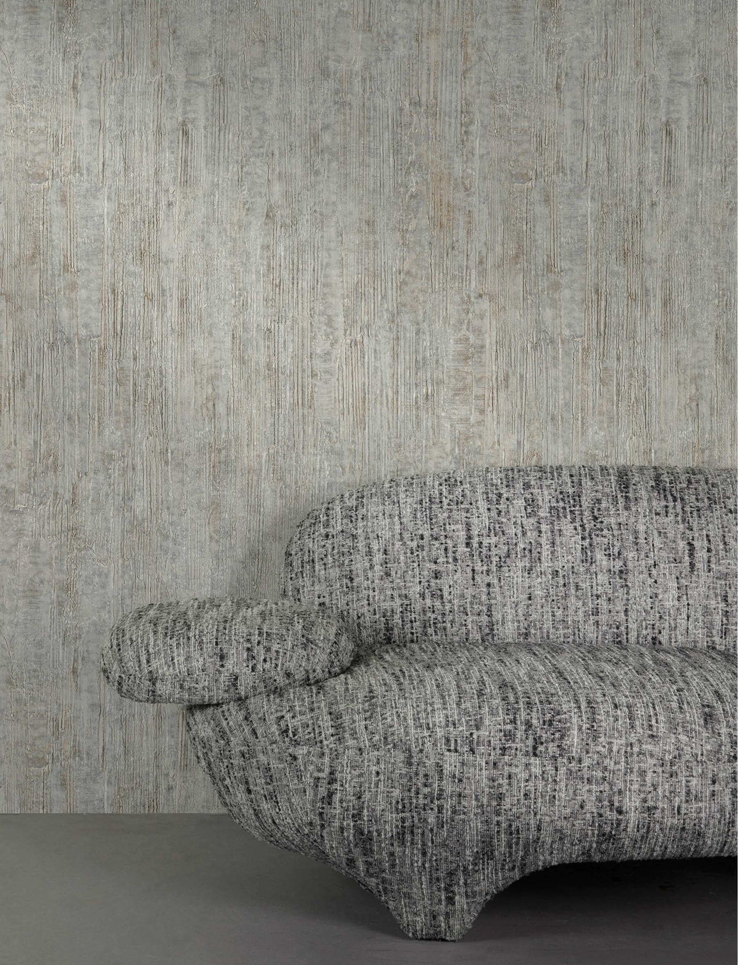 Chesapeake Kitchen & Bath Ramona Distressed Wallpaper - Grey