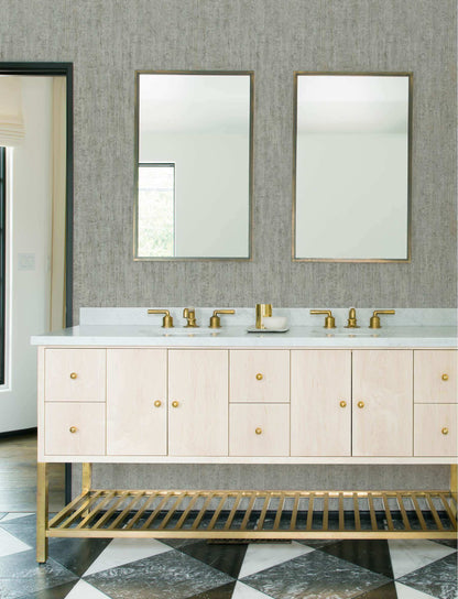 Chesapeake Kitchen & Bath Ramona Distressed Wallpaper - Grey