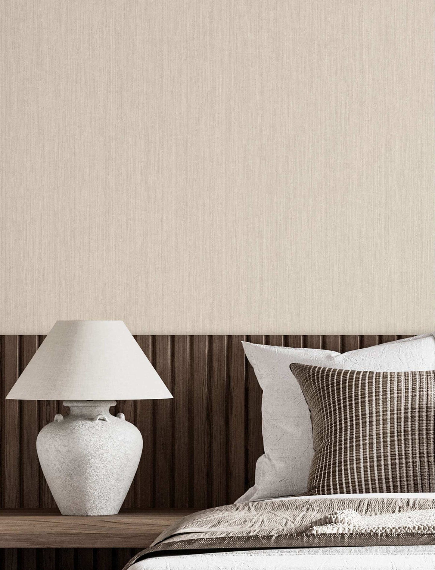 Chesapeake Kitchen & Bath Elijah Wallpaper Sample - Neutral