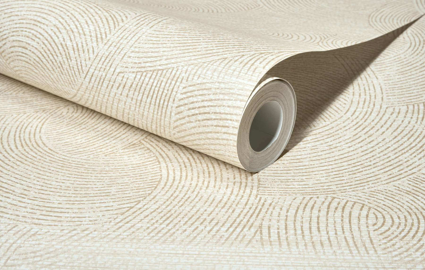 Chesapeake Kitchen & Bath Harrison Wallpaper Sample - Champagne