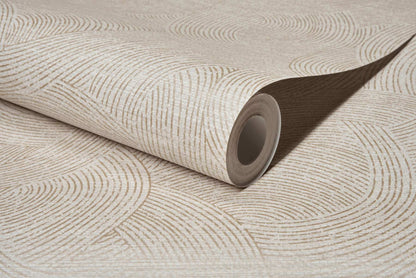 Chesapeake Kitchen & Bath Harrison Wallpaper Sample - Pewter