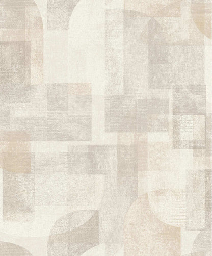 Chesapeake Kitchen & Bath Cassandra Wallpaper Sample - Taupe