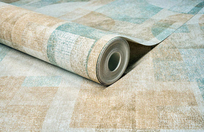 Chesapeake Kitchen & Bath Cassandra Wallpaper Sample - Teal