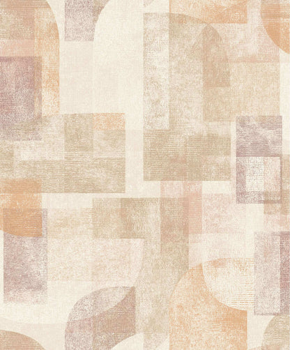 Chesapeake Kitchen & Bath Cassandra Wallpaper Sample - Rust