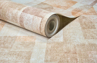 Chesapeake Kitchen & Bath Cassandra Wallpaper Sample - Rust