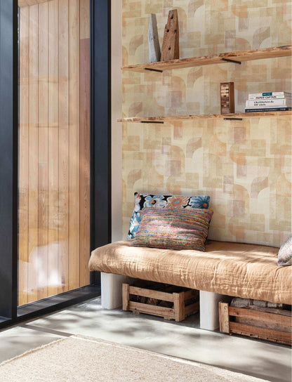 Chesapeake Kitchen & Bath Cassandra Wallpaper Sample - Rust