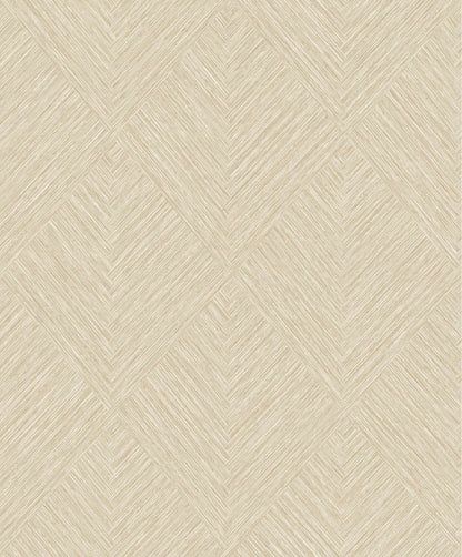 Chesapeake Kitchen & Bath Hollis Wallpaper Sample - Light Brown