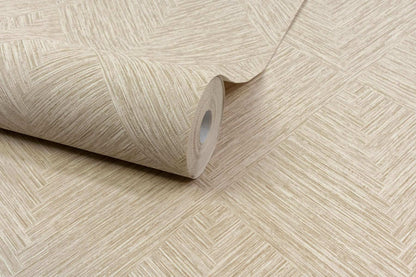 Chesapeake Kitchen & Bath Hollis Wallpaper Sample - Light Brown
