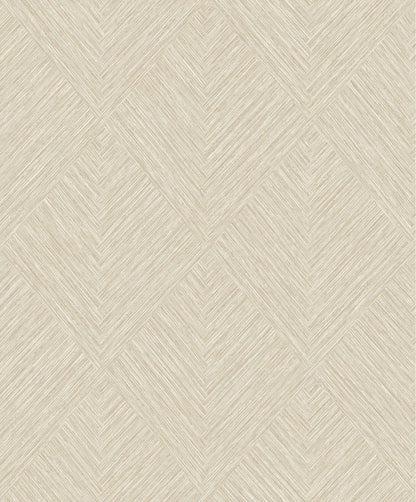 Chesapeake Kitchen & Bath Hollis Wallpaper Sample - Taupe