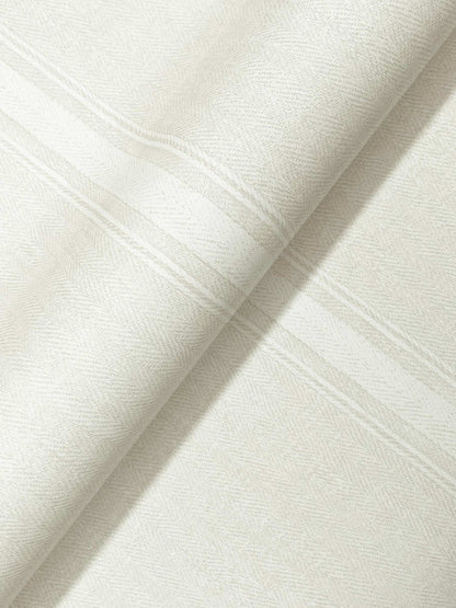 Chesapeake Plaid & Stripe Linette Wallpaper Sample - Cream