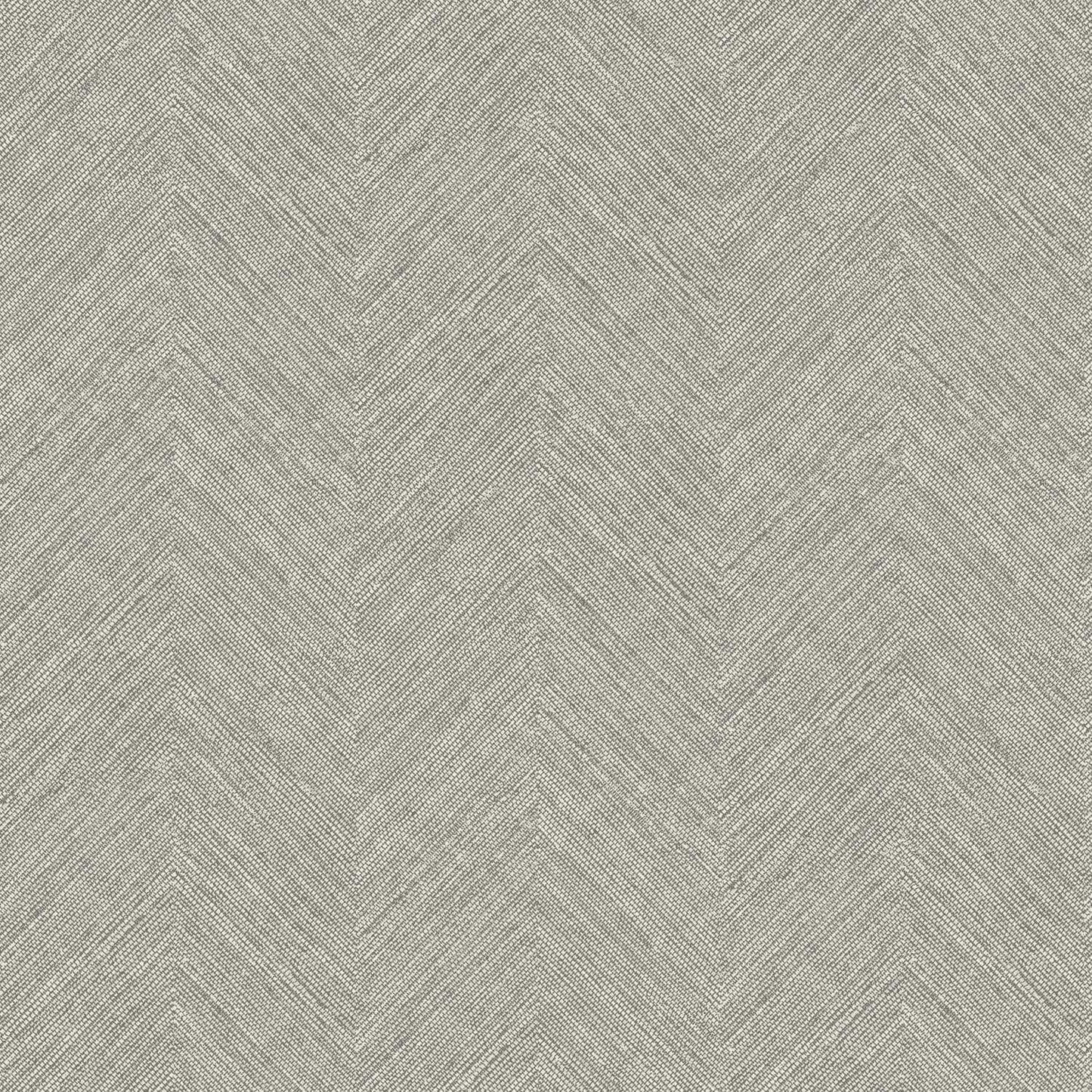 Chesapeake Plaid & Stripe Caladesi Chevron Wallpaper Sample - Dark Gray