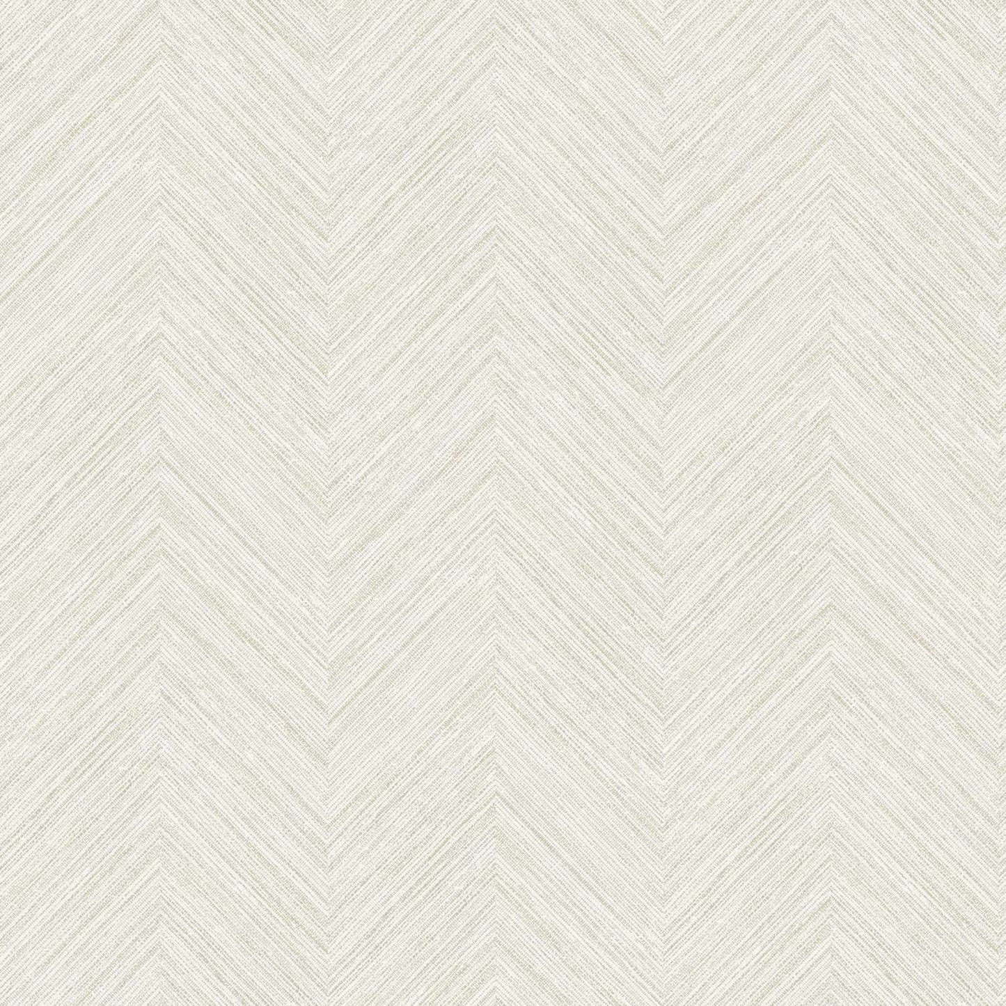 Chesapeake Plaid & Stripe Caladesi Chevron Wallpaper Sample - Light Gray