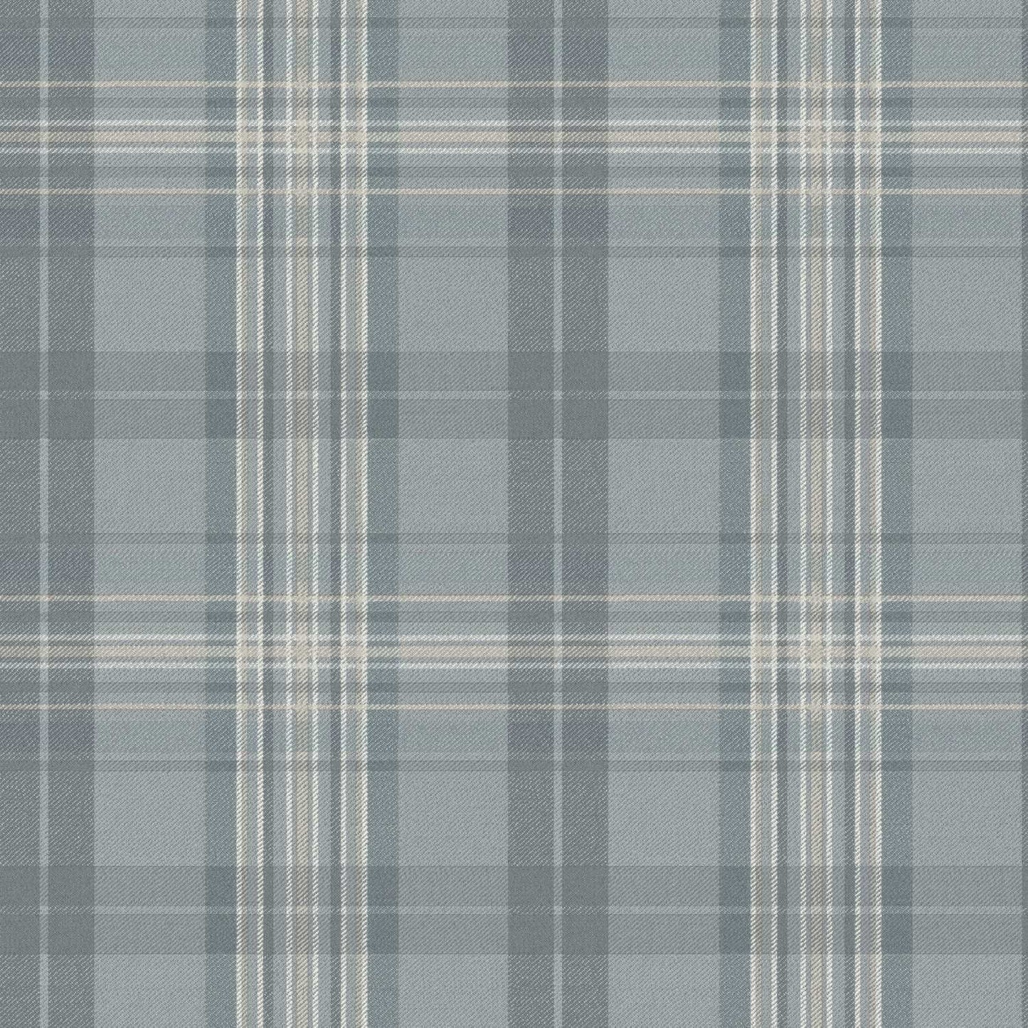 Chesapeake Plaid & Stripe Austin Wallpaper Sample - Slate
