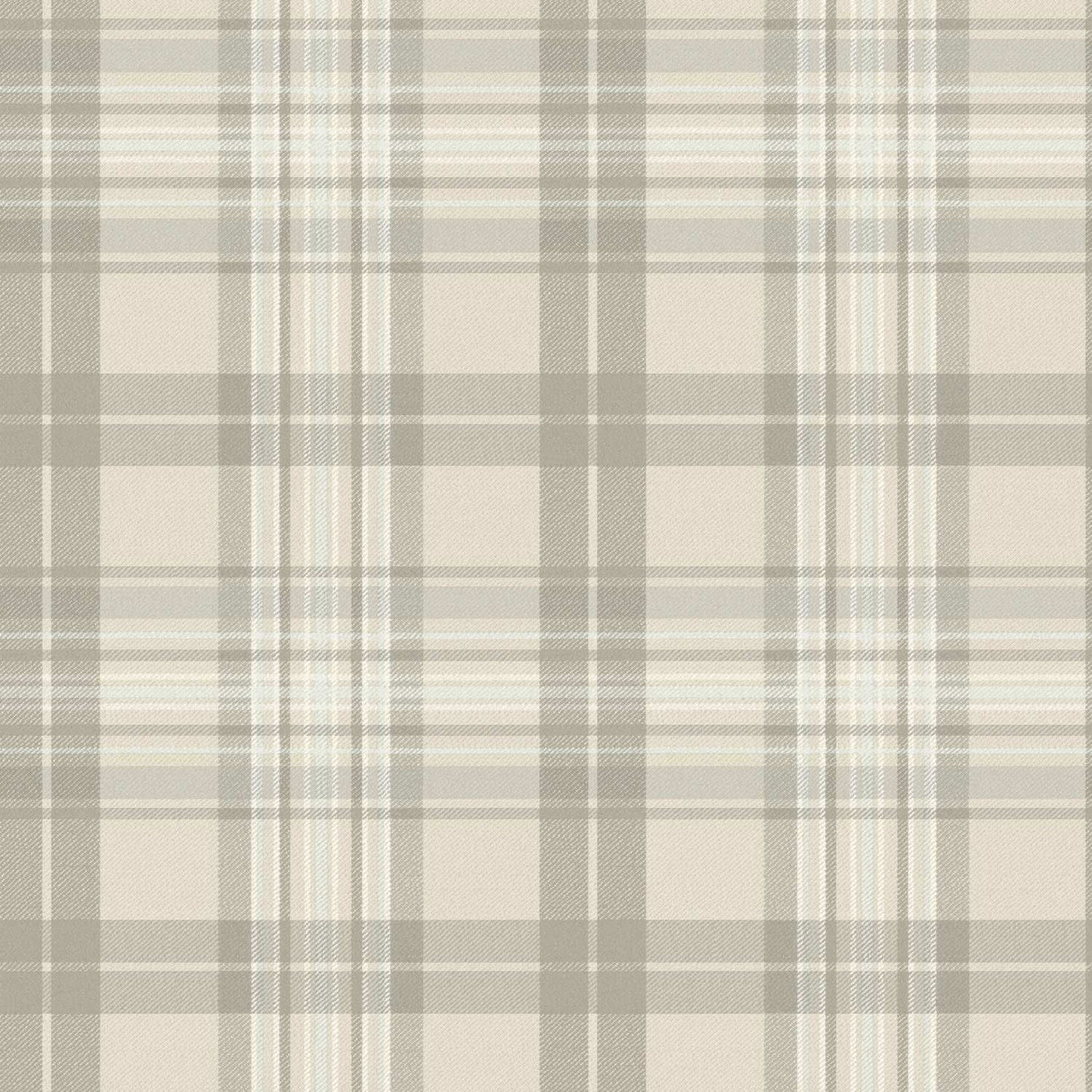 Chesapeake Plaid & Stripe Austin Wallpaper Sample - Beige