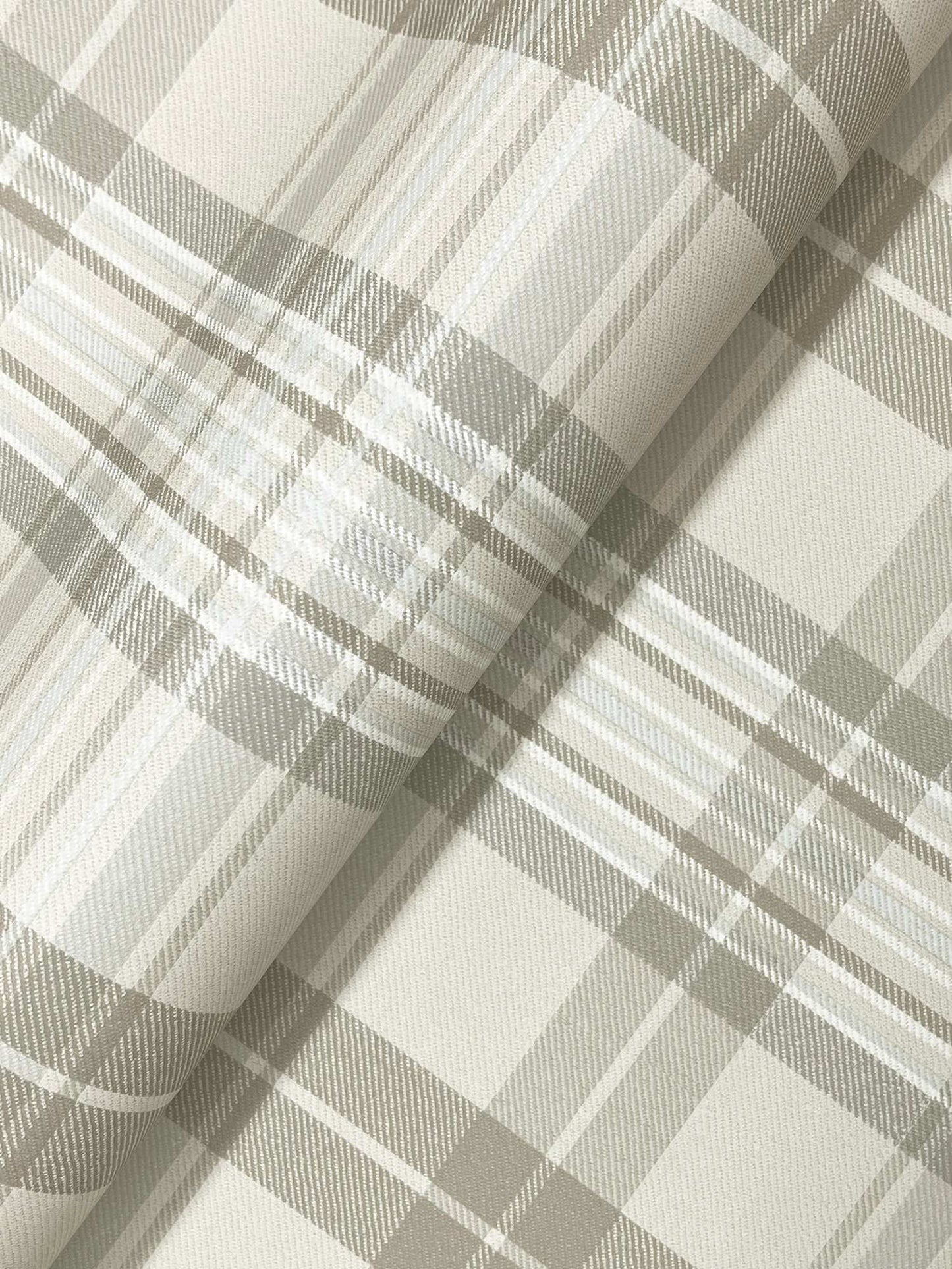 Chesapeake Plaid & Stripe Austin Wallpaper Sample - Beige