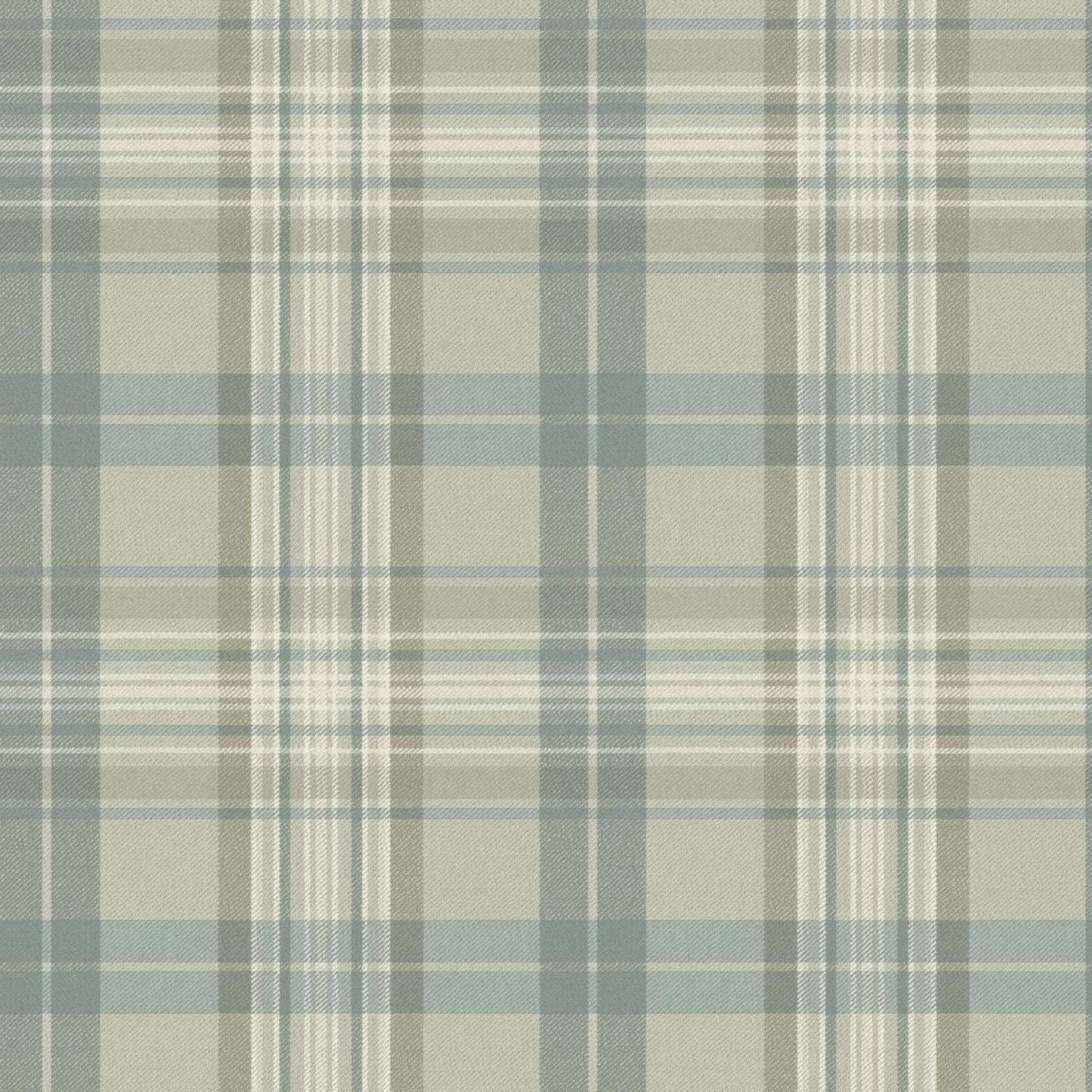Chesapeake Plaid & Stripe Austin Wallpaper - Sage
