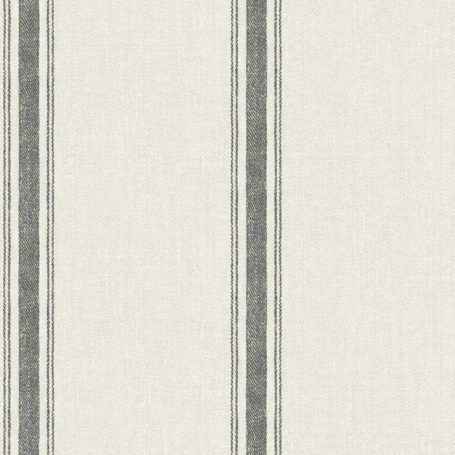 Chesapeake Plaid & Stripe Linette Wallpaper Sample - Black