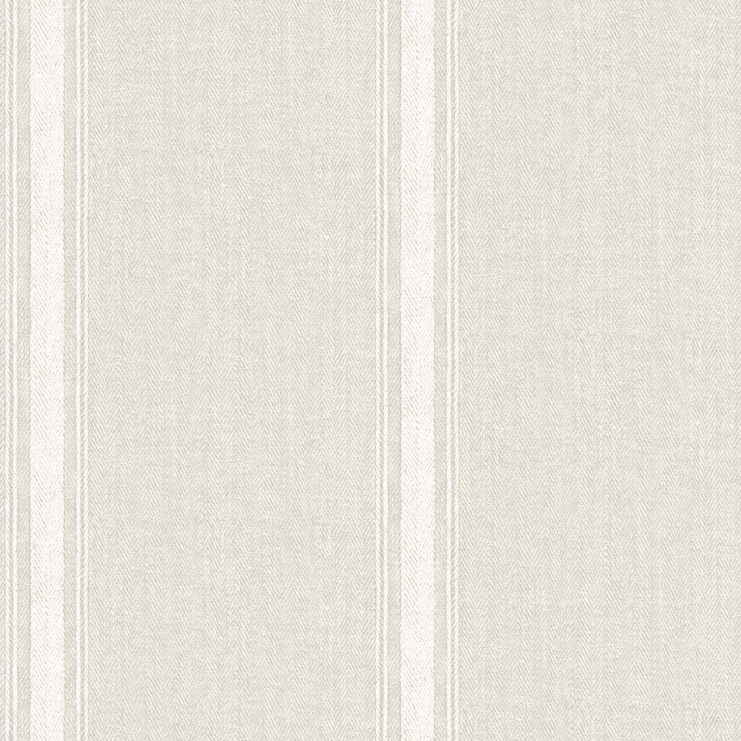 Chesapeake Plaid & Stripe Linette Wallpaper Sample - Beige