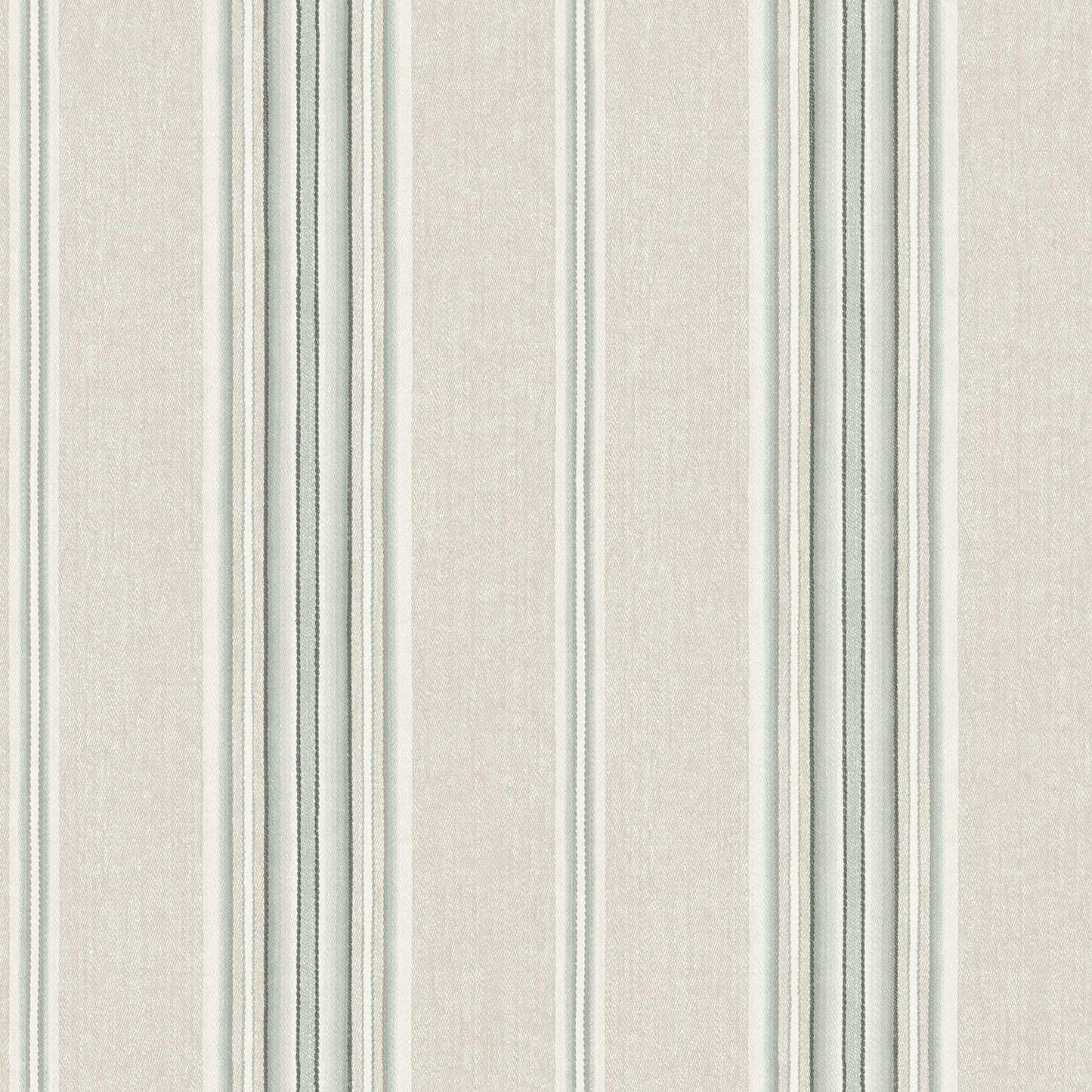 Chesapeake Plaid & Stripe Calvados Wallpaper Sample - Turquoise