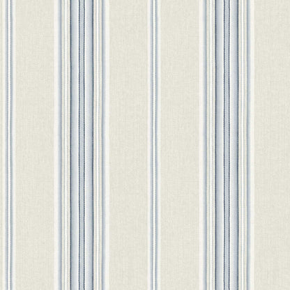 Chesapeake Plaid & Stripe Calvados Wallpaper Sample - Blue