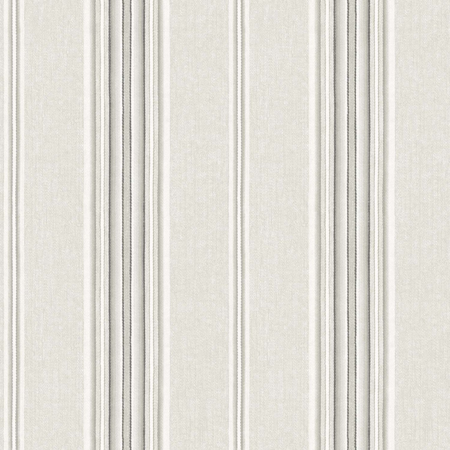 Chesapeake Plaid & Stripe Calvados Wallpaper Sample - Gray