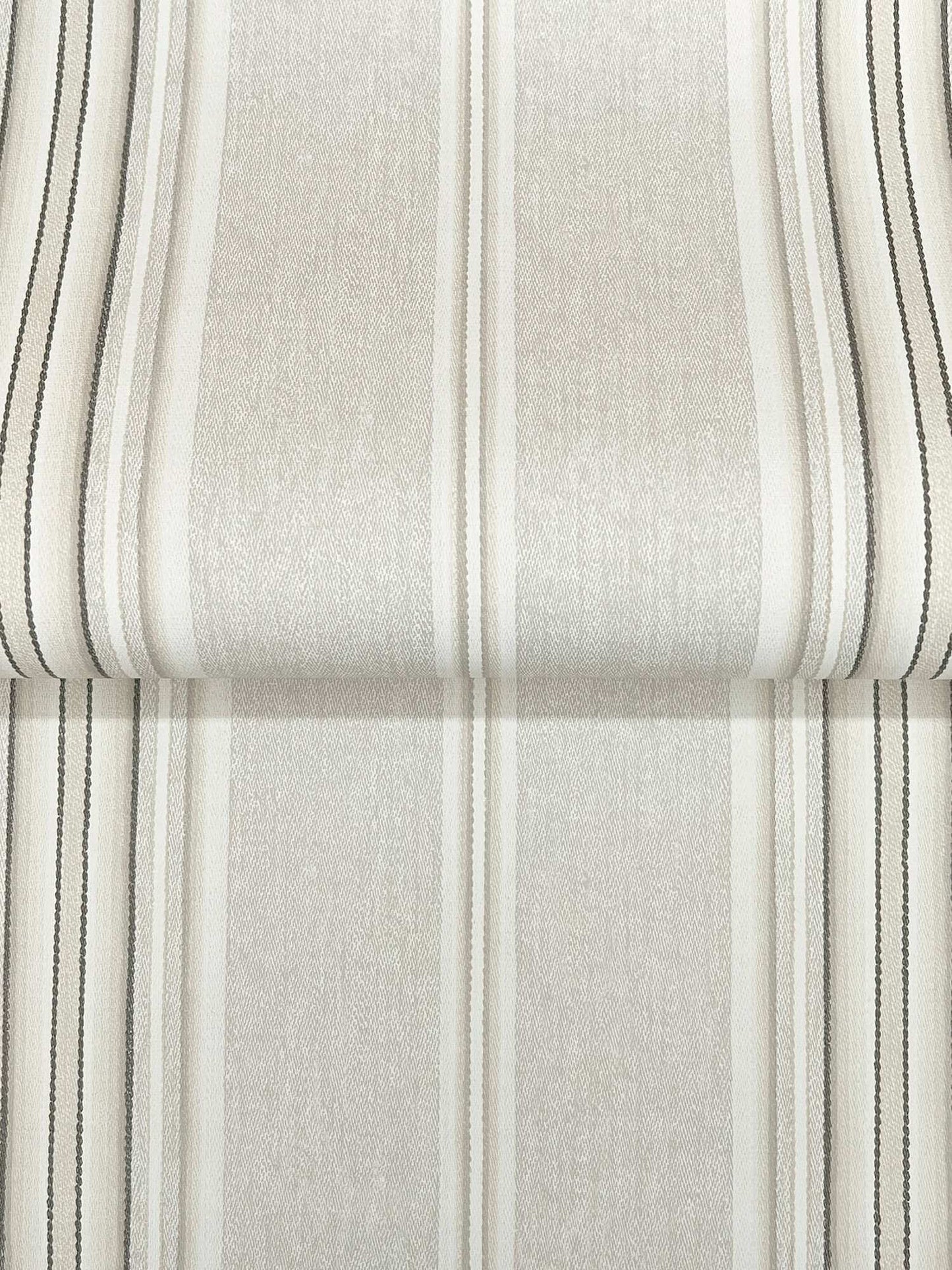 Chesapeake Plaid & Stripe Calvados Wallpaper Sample - Gray