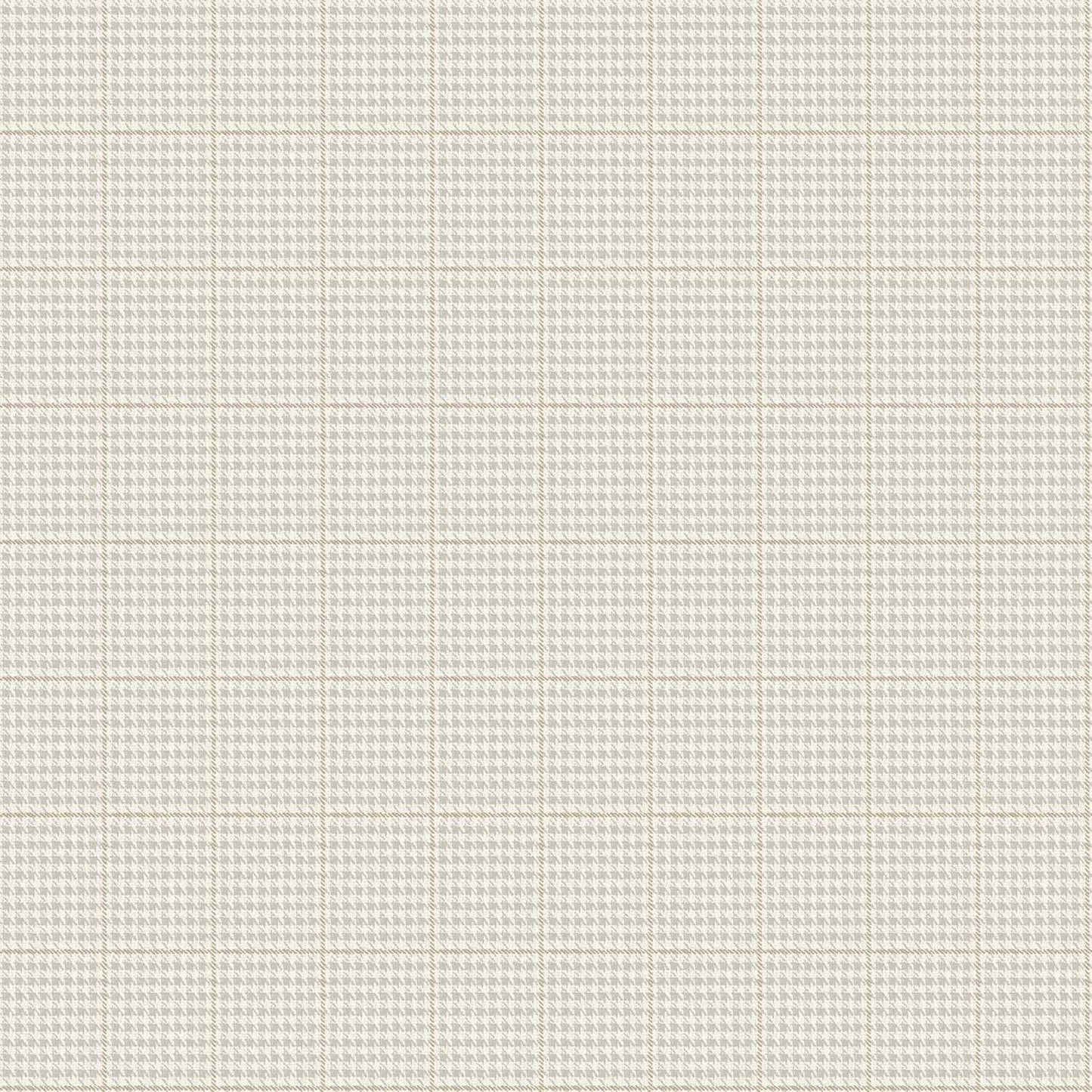 Chesapeake Plaid & Stripe Prescott Wallpaper Sample - Gray