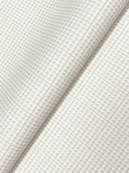 Chesapeake Plaid & Stripe Prescott Wallpaper Sample - Gray