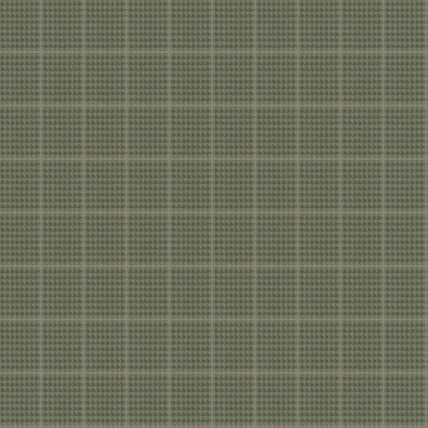 Chesapeake Plaid & Stripe Prescott Wallpaper Sample - Dark Green