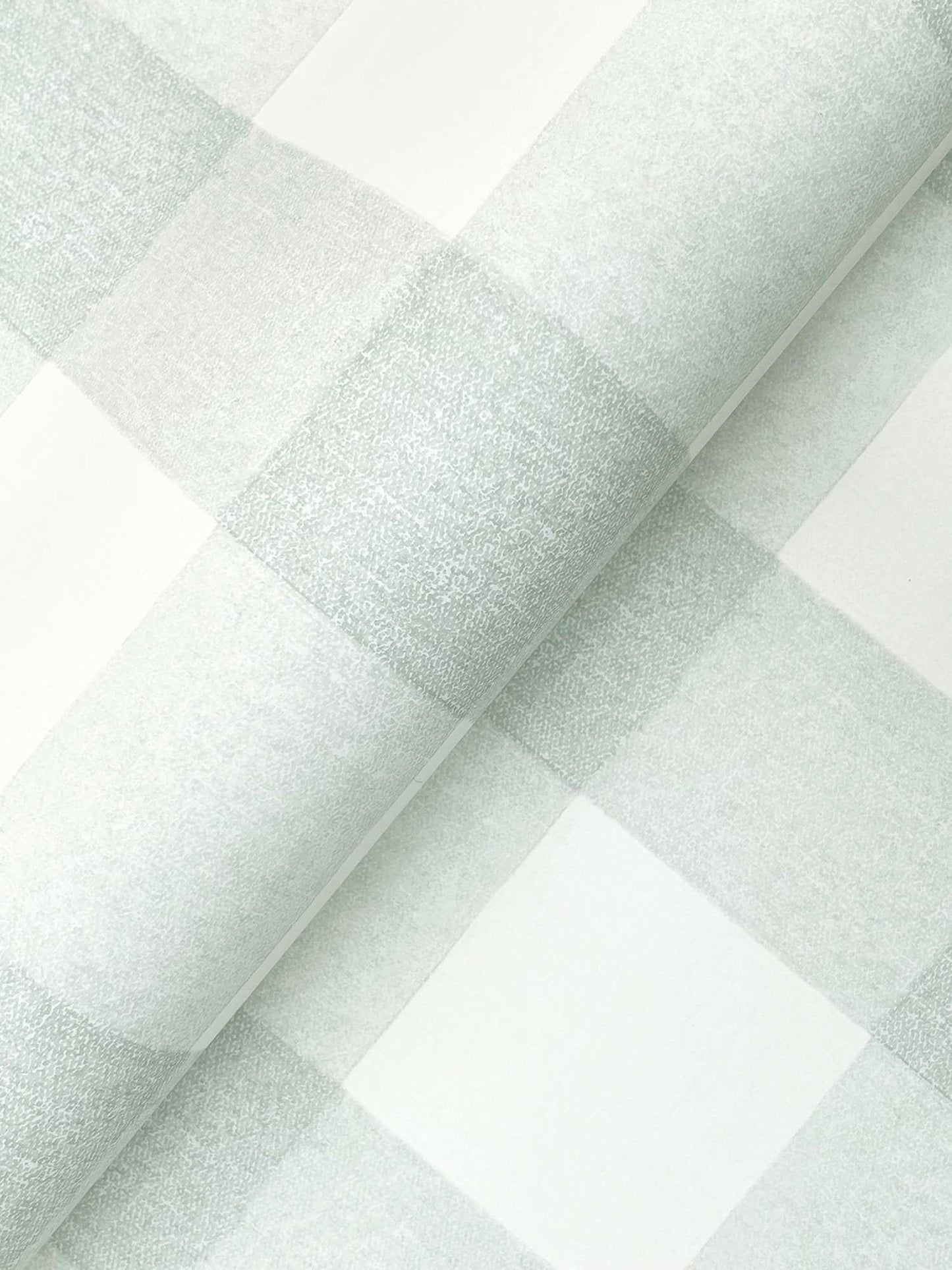 Chesapeake Plaid & Stripe Thorpe Wallpaper - Aqua