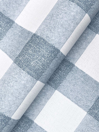 Chesapeake Plaid & Stripe Thorpe Wallpaper Sample - Blue