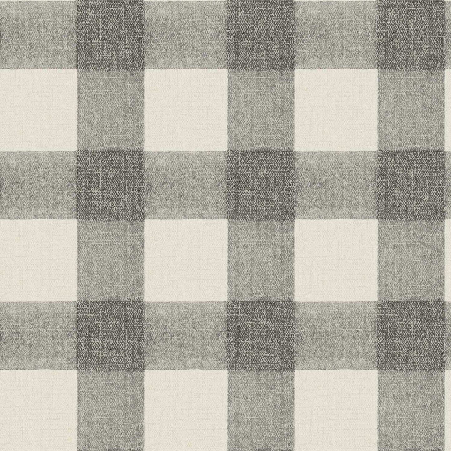 Chesapeake Plaid & Stripe Thorpe Wallpaper Sample - Charcoal