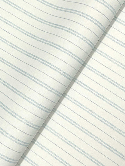 Chesapeake Plaid & Stripe Harville Wallpaper Sample - Light Blue