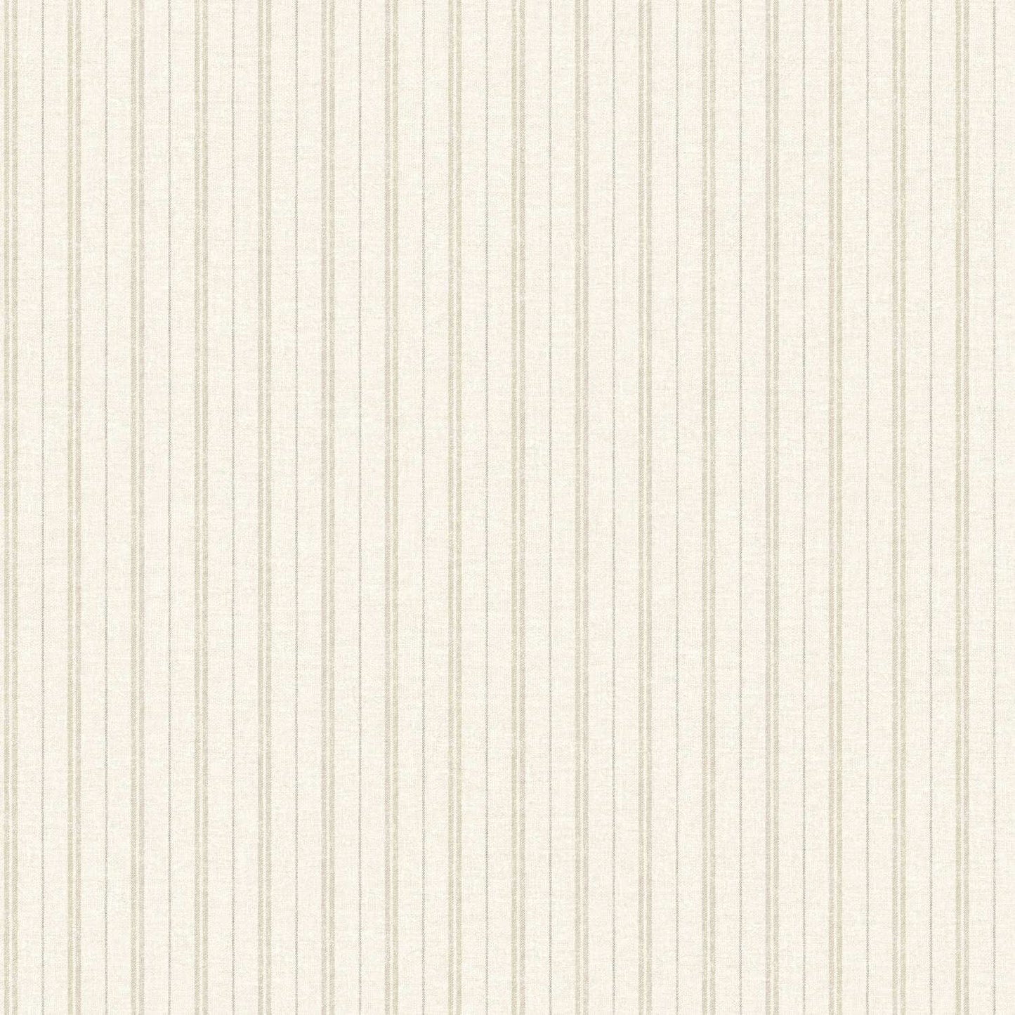 Chesapeake Plaid & Stripe Harville Wallpaper Sample - Beige