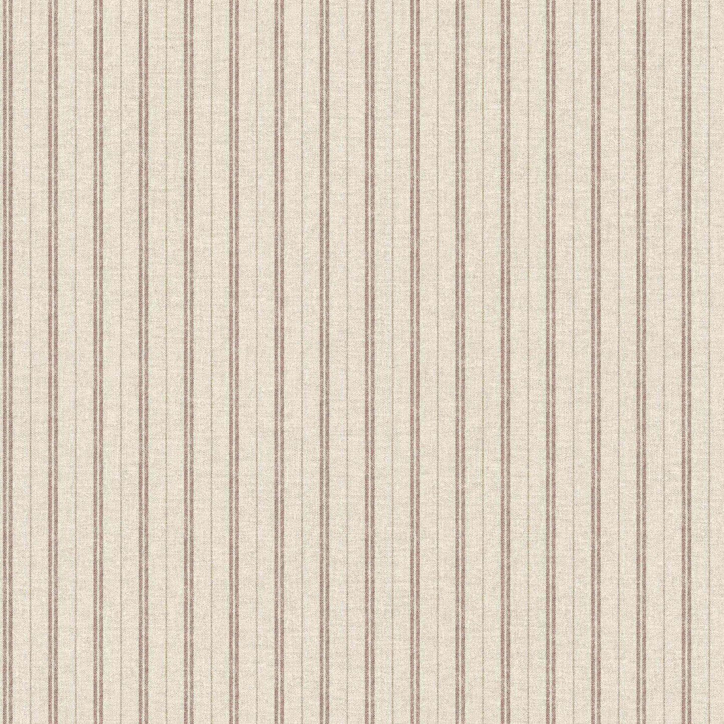 Chesapeake Plaid & Stripe Harville Wallpaper Sample - Maroon