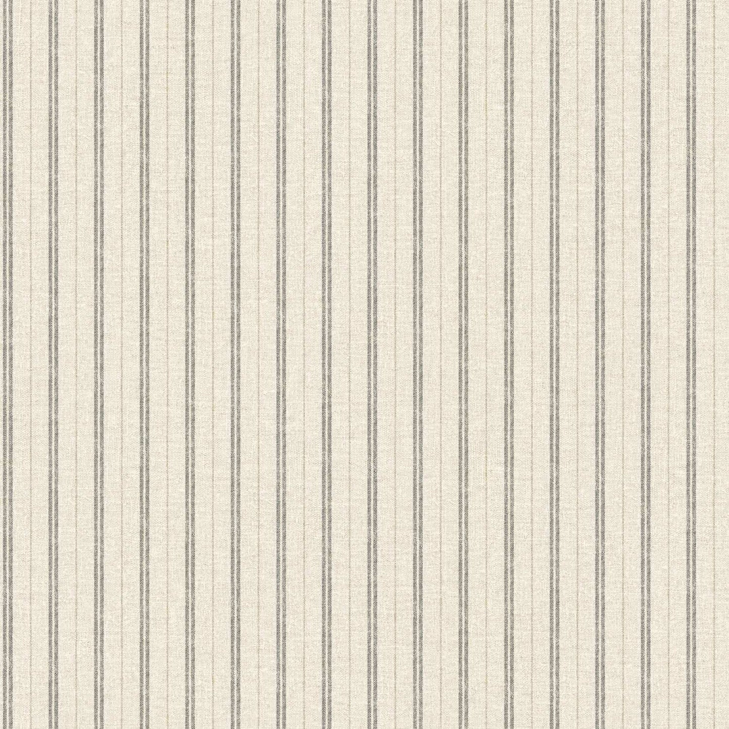 Chesapeake Plaid & Stripe Harville Wallpaper Sample - Black