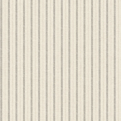 Chesapeake Plaid & Stripe Harville Wallpaper Sample - Black