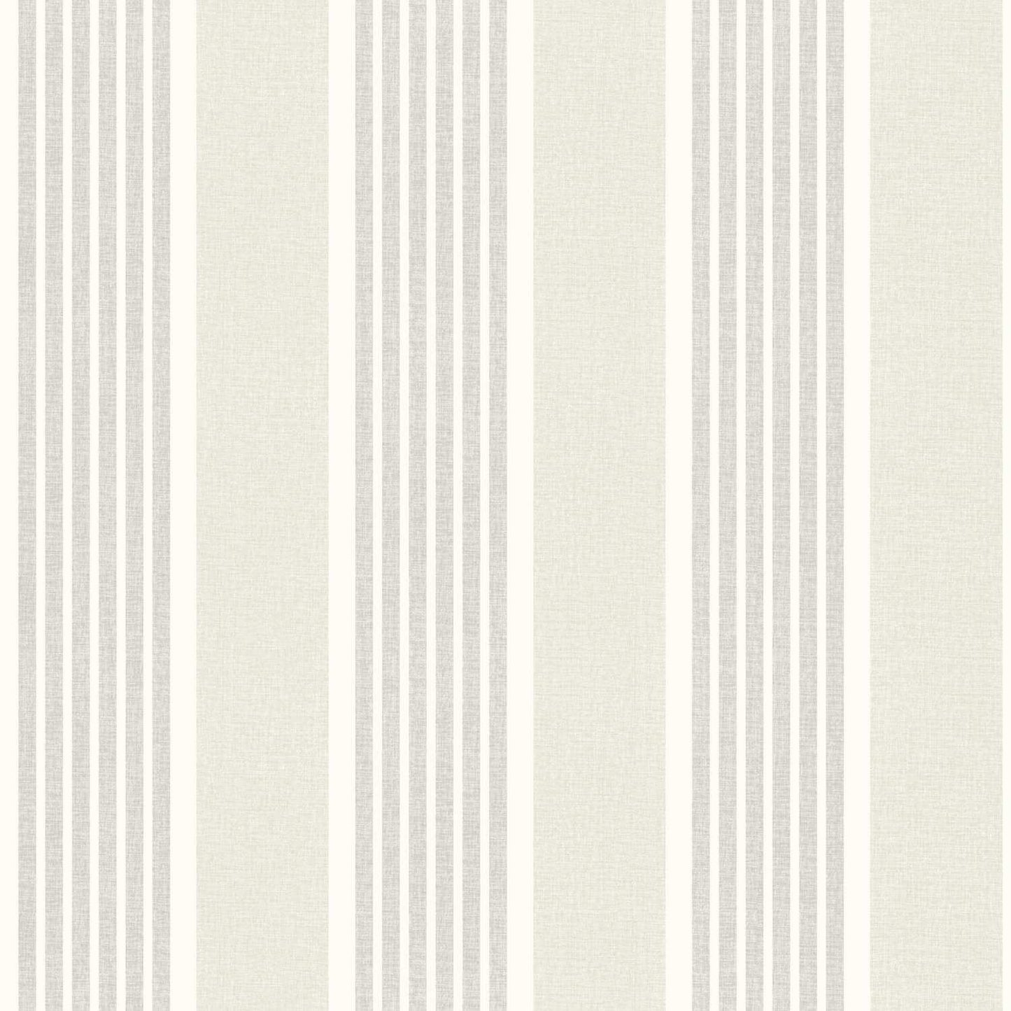 Chesapeake Plaid & Stripe Bingley Wallpaper Sample - Light Gray