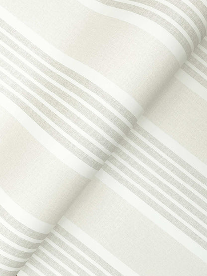 Chesapeake Plaid & Stripe Bingley Wallpaper Sample - Light Gray