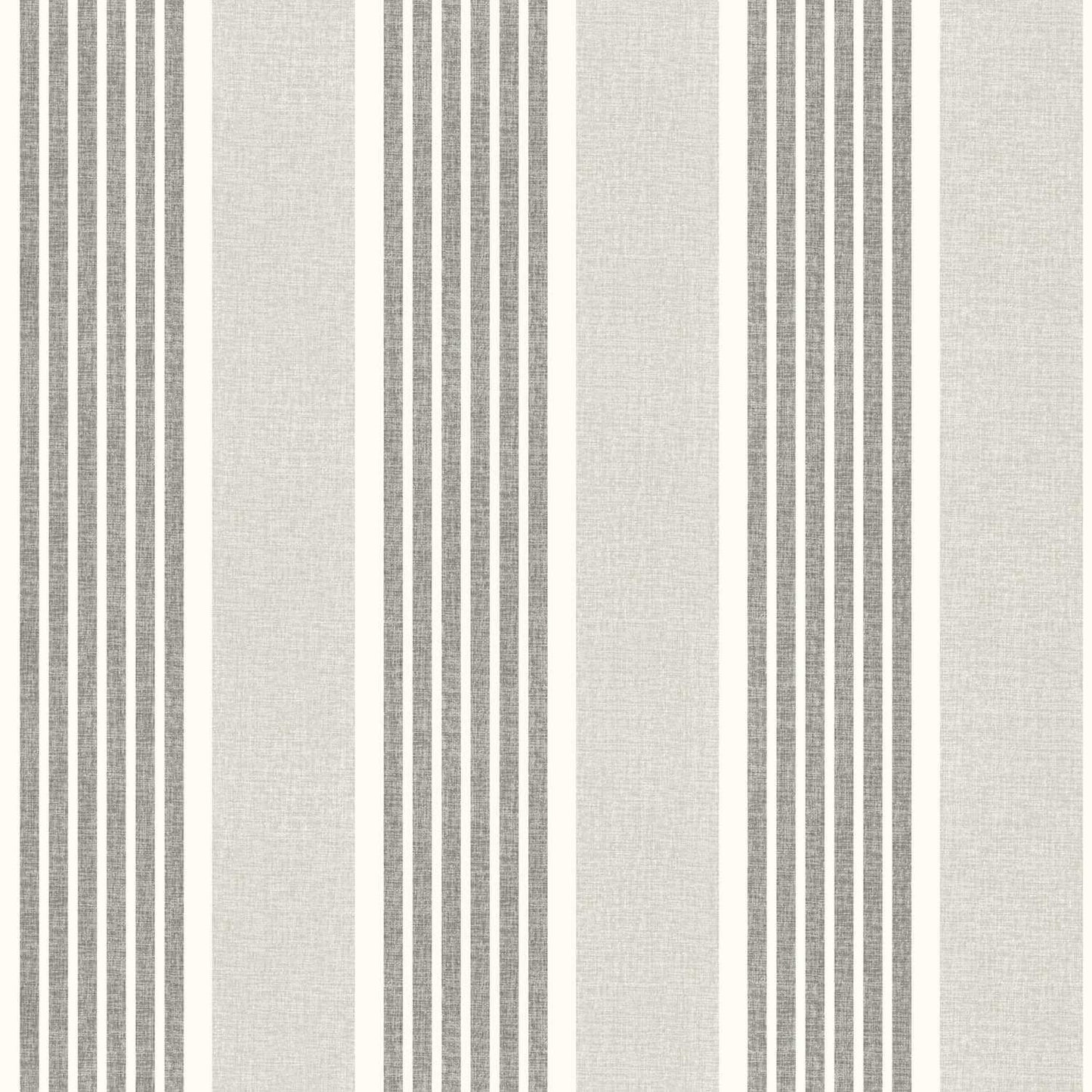 Chesapeake Plaid & Stripe Bingley Wallpaper Sample - Charcoal