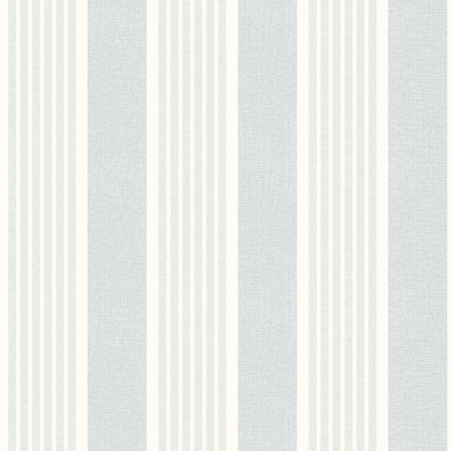 Chesapeake Plaid & Stripe Bingley Wallpaper Sample - Light Blue
