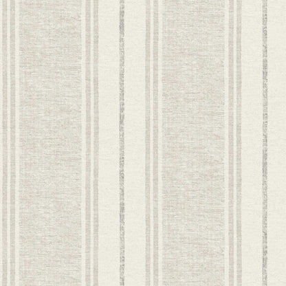 Chesapeake Plaid & Stripe Maddox Wallpaper Sample - Gray