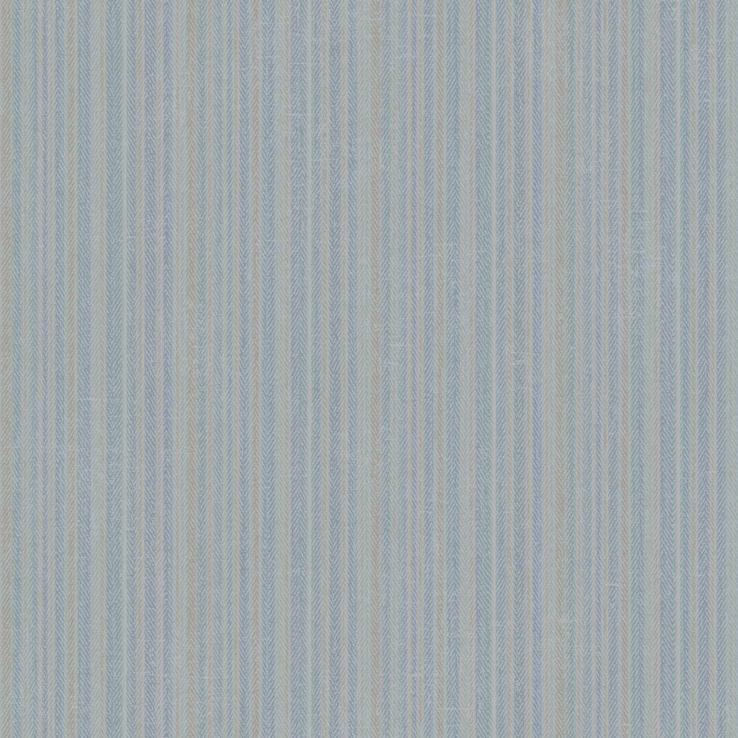 Chesapeake Plaid & Stripe Stokes Chevron Wallpaper Sample - Blue