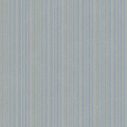 Chesapeake Plaid & Stripe Stokes Chevron Wallpaper Sample - Blue