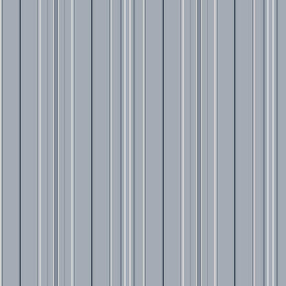 Chesapeake Plaid & Stripe Lascelle Pinstripe Wallpaper Sample - Light Blue