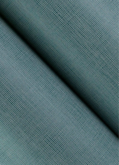 A-Street Prints Portofino Alba Weave Wallpaper Sample - Turquoise