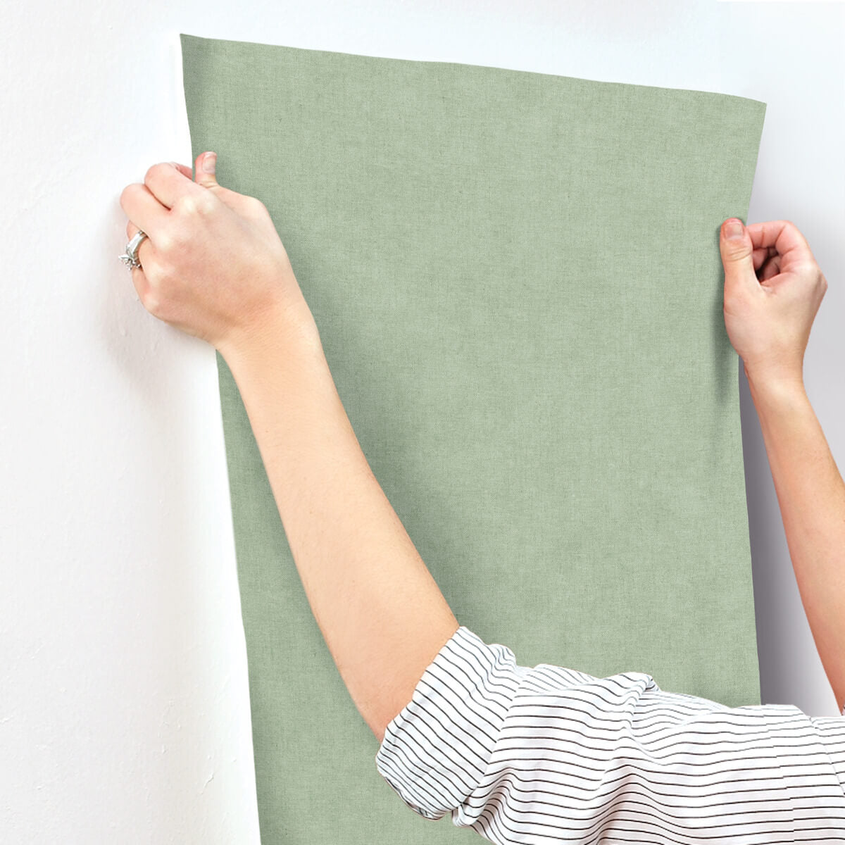 A-Street Prints Portofino Nuovo Wallpaper - Light Green